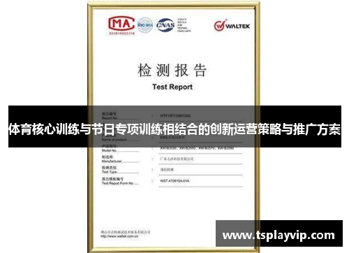 体育核心训练与节日专项训练相结合的创新运营策略与推广方案